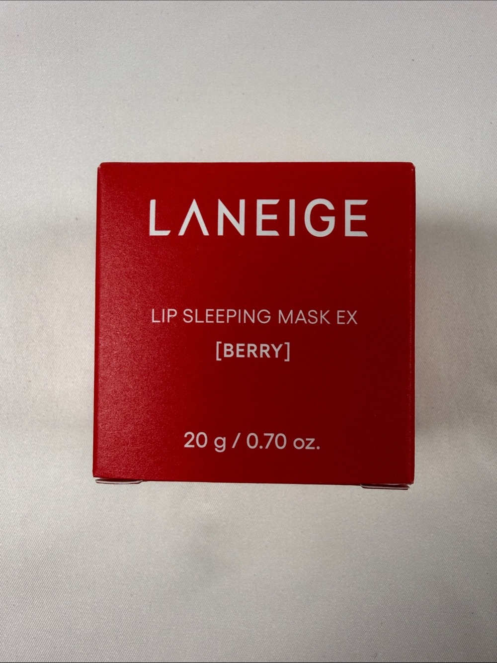 New LANEIGE Lip Sleeping Mask EX - Berry Red